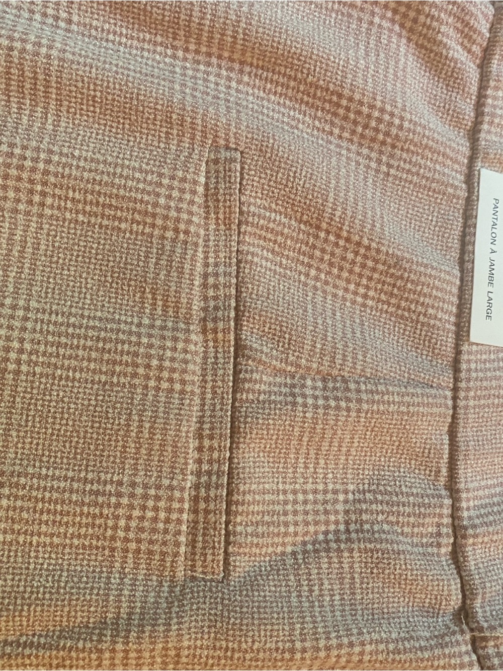 Haven + Blair London Plus Size 1X Plaid Wide Leg Trousers NWT – Quiet Luxury - Picture 7 of 10